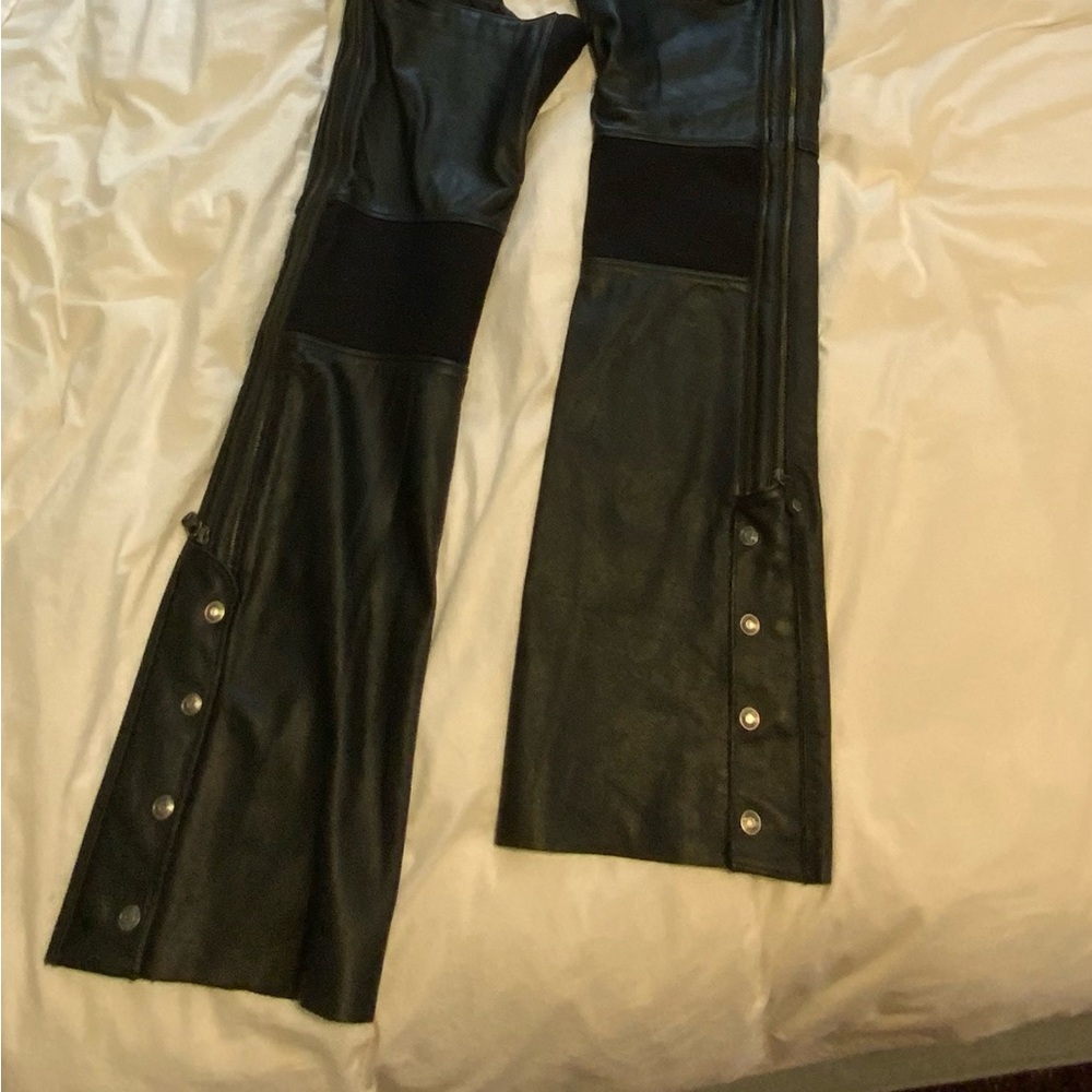 Harley-Davidson Black Leather Pants